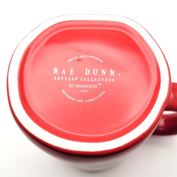 Valentines Day Rae Dunn BE MINE by Magenta #239 Red Coffee Tea Mug - Picture 5 of 11